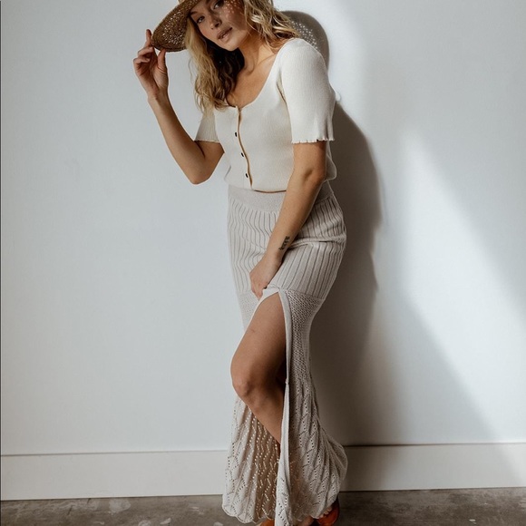 Free People Bari Column Skirt - Picture 2 of 10